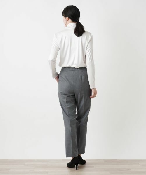 Leilian / レリアン その他パンツ | センタープレスパンツ【Leilian WHITE LABEL】 | 詳細9