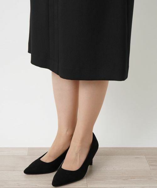 Leilian / レリアン ドレス | キーネックワンピース【Leilian WHITE LABEL】 | 詳細16