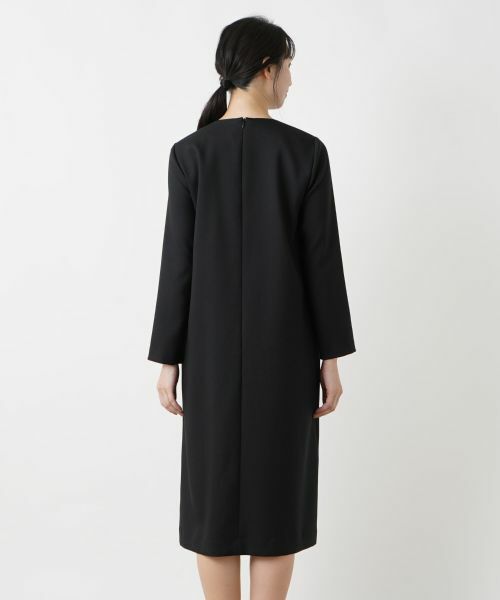 Leilian / レリアン ドレス | キーネックワンピース【Leilian WHITE LABEL】 | 詳細9