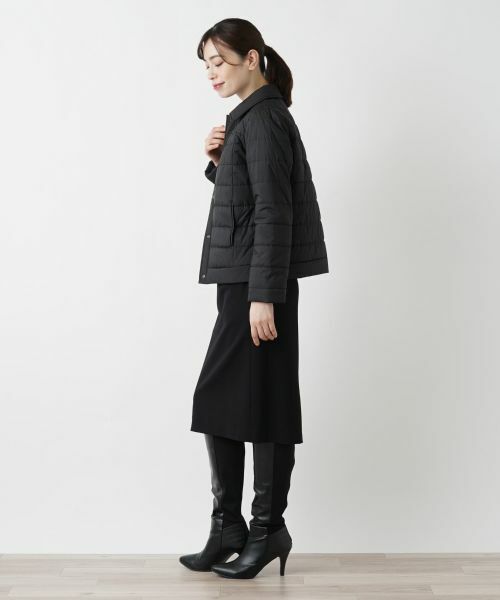 Leilian / レリアン テーラードジャケット | 中わた入りジャケット【Leilian WHITE LABEL】 | 詳細2