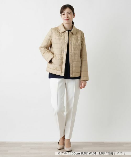 Leilian / レリアン テーラードジャケット | 中わた入りジャケット【Leilian WHITE LABEL】 | 詳細5