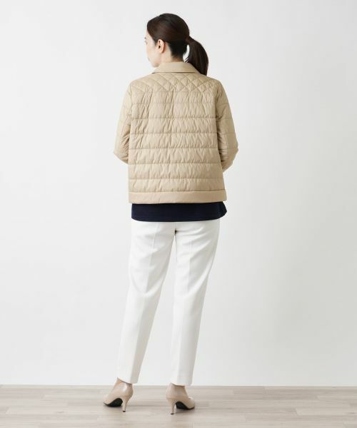 Leilian / レリアン テーラードジャケット | 中わた入りジャケット【Leilian WHITE LABEL】 | 詳細7