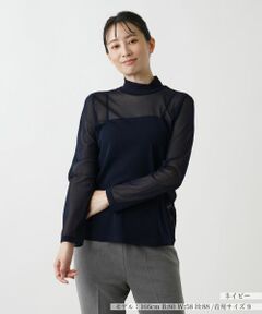 Leilian / レリアン カットソー | シアーカットソー