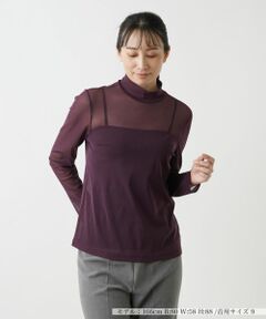 Leilian / レリアン カットソー | シアーカットソー