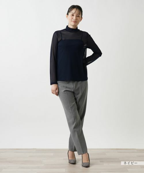 Leilian / レリアン カットソー | シアーカットソー | 詳細10