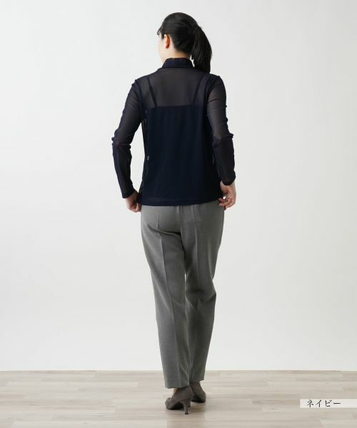 Leilian / レリアン カットソー | シアーカットソー | 詳細12