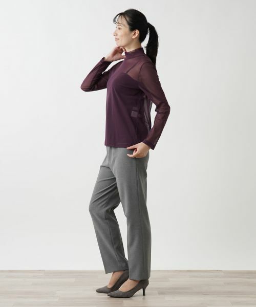 Leilian / レリアン カットソー | シアーカットソー | 詳細14