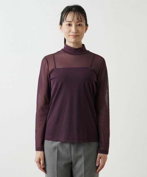 Leilian / レリアン カットソー | シアーカットソー | 詳細16