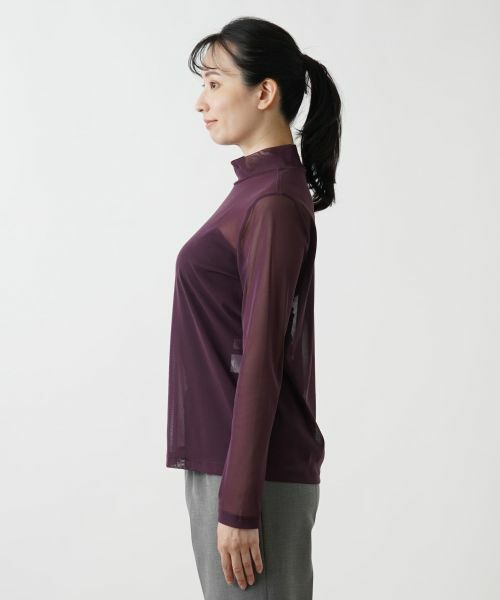 Leilian / レリアン カットソー | シアーカットソー | 詳細17