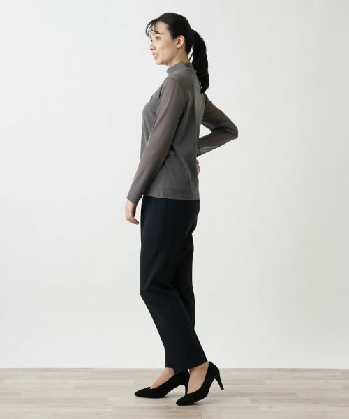 Leilian / レリアン カットソー | シアーカットソー | 詳細2