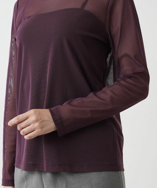 Leilian / レリアン カットソー | シアーカットソー | 詳細21