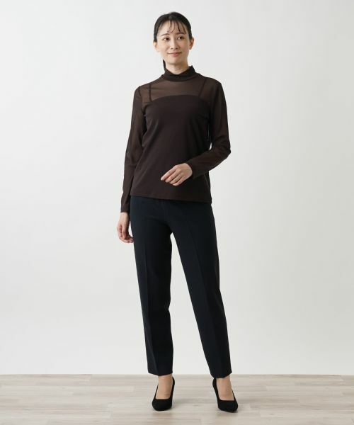 Leilian / レリアン カットソー | シアーカットソー | 詳細4