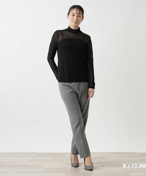 Leilian / レリアン カットソー | シアーカットソー | 詳細7