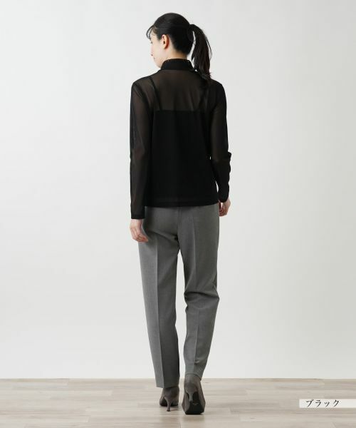 Leilian / レリアン カットソー | シアーカットソー | 詳細9