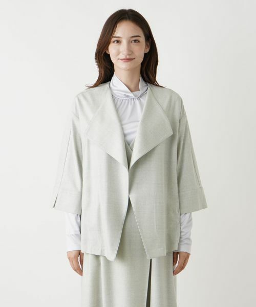 Leilian / レリアン その他アウター | ビッグカラージャケット | 詳細8