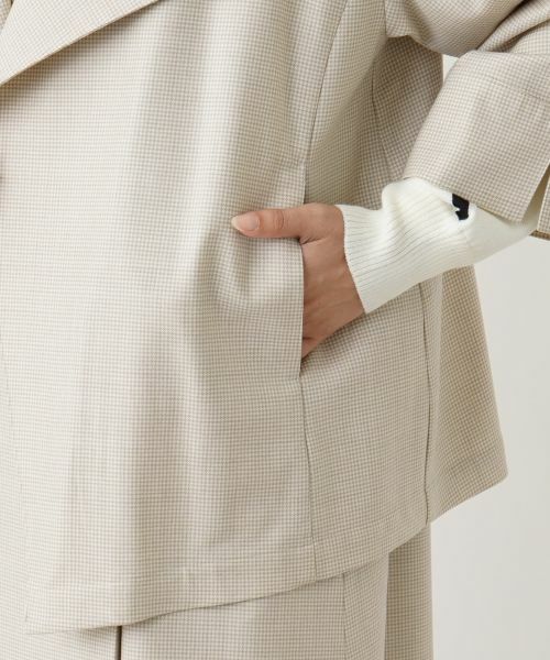 Leilian / レリアン その他アウター | 千鳥格子柄ジャケット | 詳細11