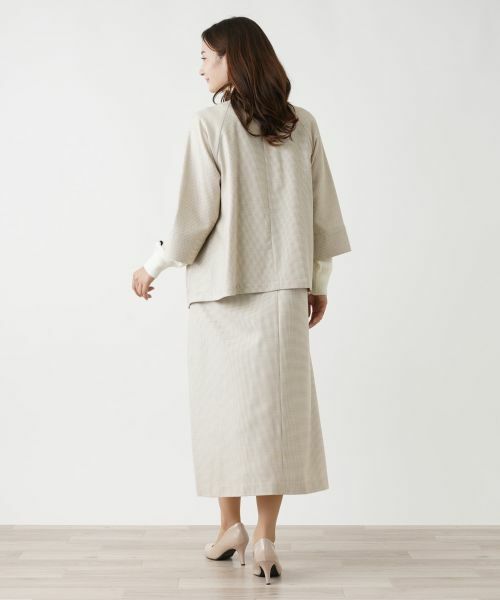 Leilian / レリアン その他アウター | 千鳥格子柄ジャケット | 詳細3