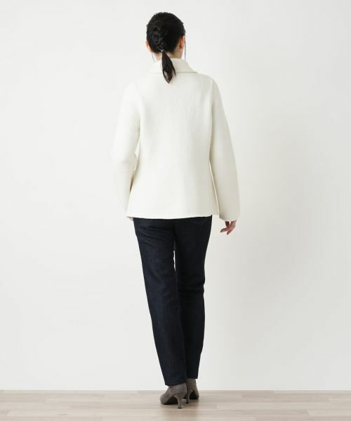 Leilian / レリアン テーラードジャケット | ラメニットジャケット | 詳細3