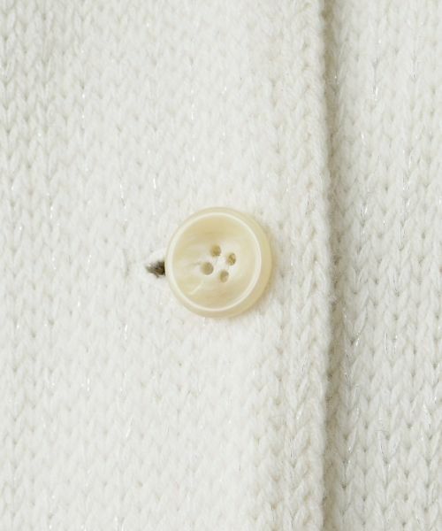 Leilian / レリアン テーラードジャケット | ラメニットジャケット | 詳細4