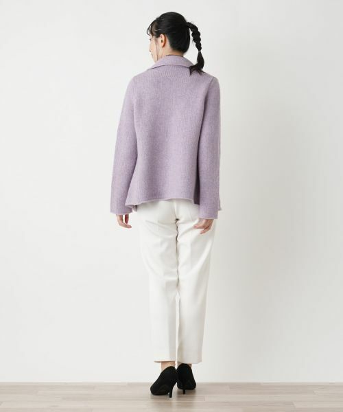 Leilian / レリアン テーラードジャケット | ラメニットジャケット | 詳細8