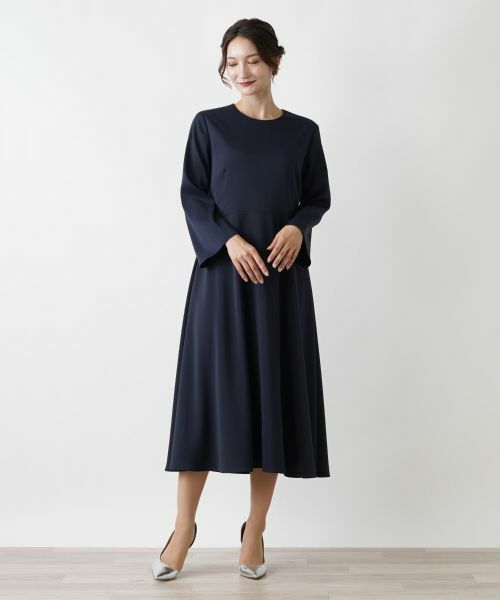 Leilian / レリアン ドレス | 【店舗人気】ロングスリーブフレアワンピース | 詳細1