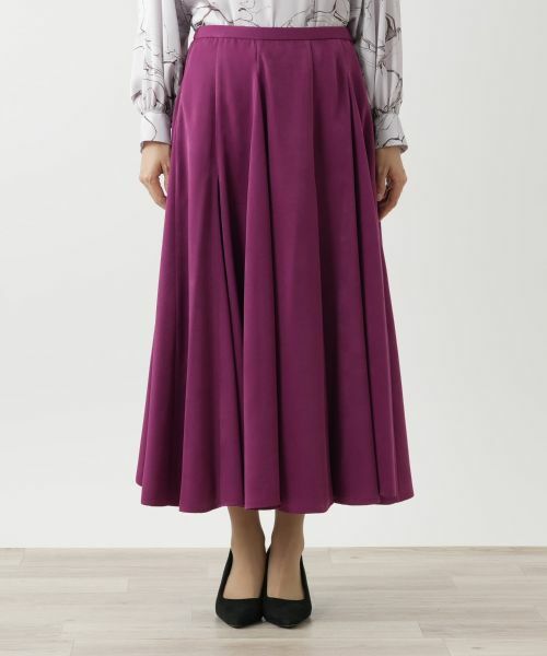 Leilian / レリアン ミニ・ひざ丈スカート | ロングフレアスカート【Leilian WHITE LABEL】 | 詳細12