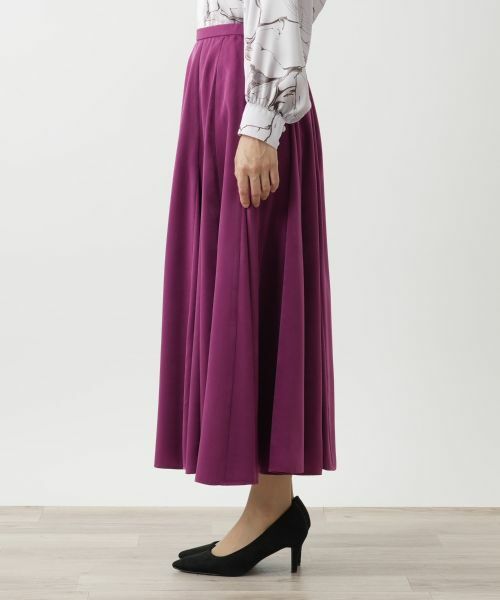 Leilian / レリアン ミニ・ひざ丈スカート | ロングフレアスカート【Leilian WHITE LABEL】 | 詳細13