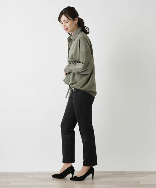 Leilian / レリアン シャツ・ブラウス | ドロップショルダーブラウス【Leilian WHITE LABEL】 | 詳細10