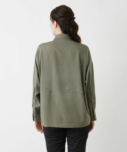 Leilian / レリアン シャツ・ブラウス | ドロップショルダーブラウス【Leilian WHITE LABEL】 | 詳細14