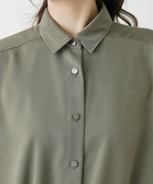 Leilian / レリアン シャツ・ブラウス | ドロップショルダーブラウス【Leilian WHITE LABEL】 | 詳細15