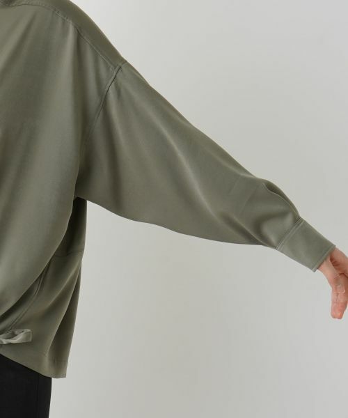 Leilian / レリアン シャツ・ブラウス | ドロップショルダーブラウス【Leilian WHITE LABEL】 | 詳細18