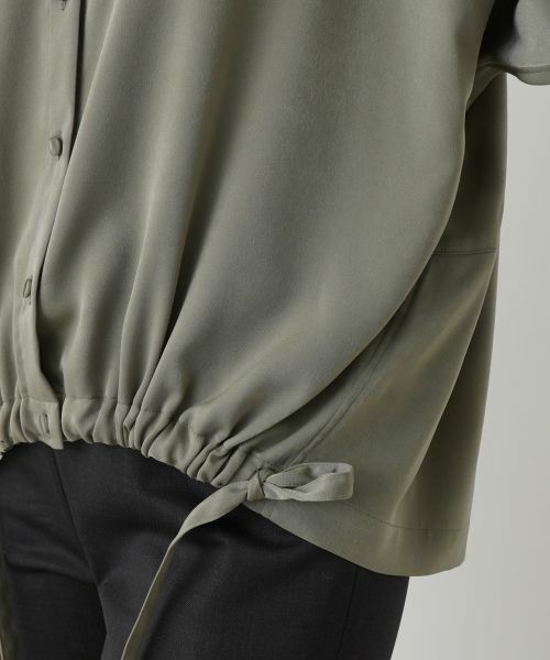 Leilian / レリアン シャツ・ブラウス | ドロップショルダーブラウス【Leilian WHITE LABEL】 | 詳細20