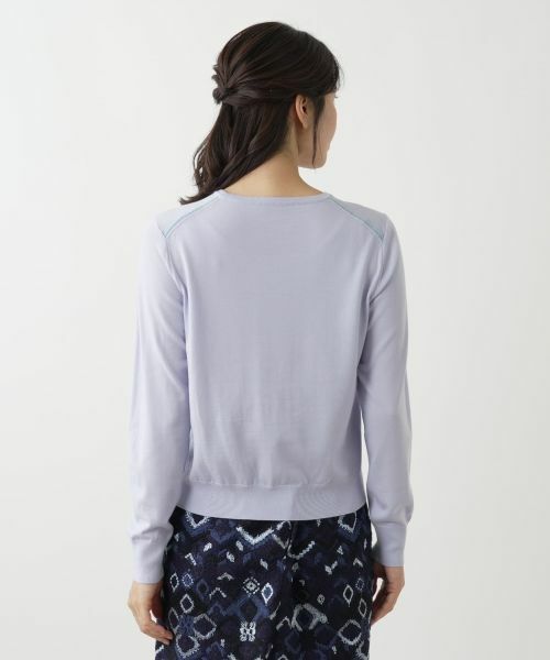 Leilian / レリアン ニット・セーター | クルーネックニット【LORO PIANA】 | 詳細10