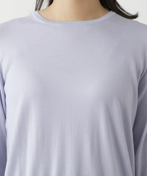 Leilian / レリアン ニット・セーター | クルーネックニット【LORO PIANA】 | 詳細11