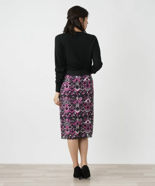 Leilian / レリアン ニット・セーター | クルーネックニット【LORO PIANA】 | 詳細3