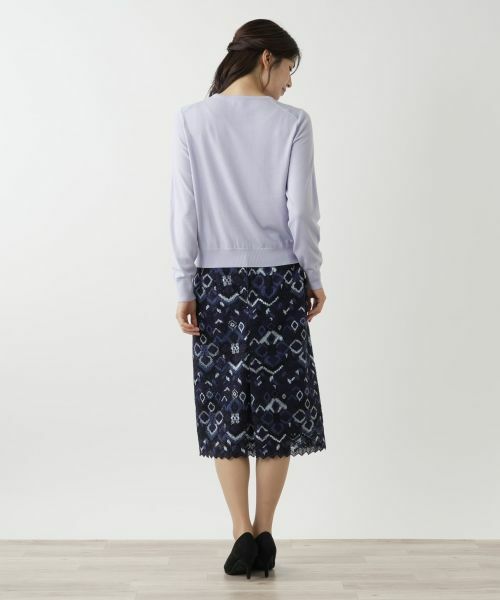 Leilian / レリアン ニット・セーター | クルーネックニット【LORO PIANA】 | 詳細7