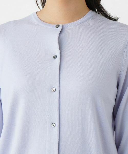 Leilian / レリアン カーディガン・ボレロ | クルーネックカーディガン【LORO PIANA】 | 詳細12