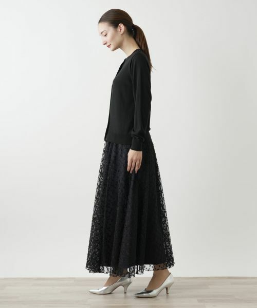 Leilian / レリアン カーディガン・ボレロ | クルーネックカーディガン【LORO PIANA】 | 詳細2