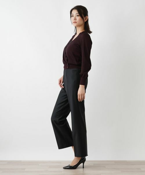 Leilian / レリアン その他パンツ | センタープレスパンツ | 詳細2