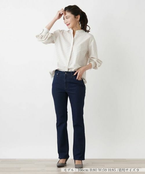 Leilian / レリアン シャツ・ブラウス | バンドカラーブラウス | 詳細1