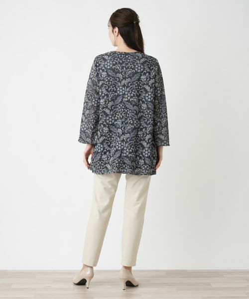 Leilian / レリアン シャツ・ブラウス | レースチュニックブラウス | 詳細7