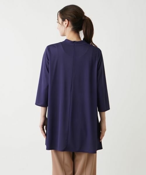 Leilian / レリアン カットソー | プリントモックネックチュニック | 詳細21