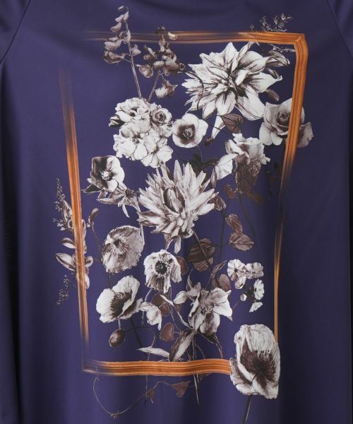 Leilian / レリアン カットソー | プリントモックネックチュニック | 詳細27