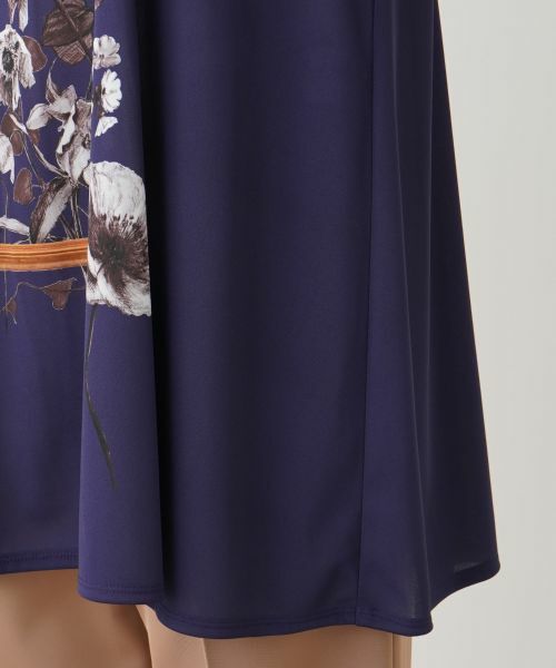 Leilian / レリアン カットソー | プリントモックネックチュニック | 詳細28