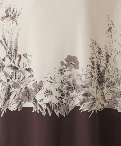 Leilian / レリアン カットソー | プリントモックネックチュニック | 詳細9