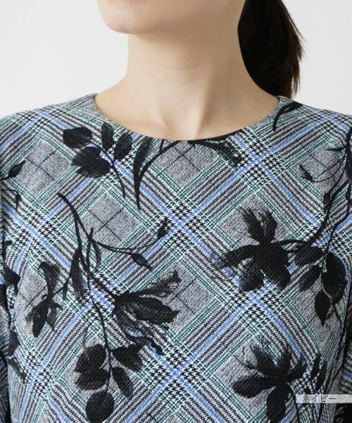 Leilian / レリアン ドレス | 洗えるストレッチフレアワンピース | 詳細11