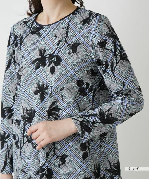 Leilian / レリアン シャツ・ブラウス | 洗えるきれいめチュニックブラウス | 詳細12