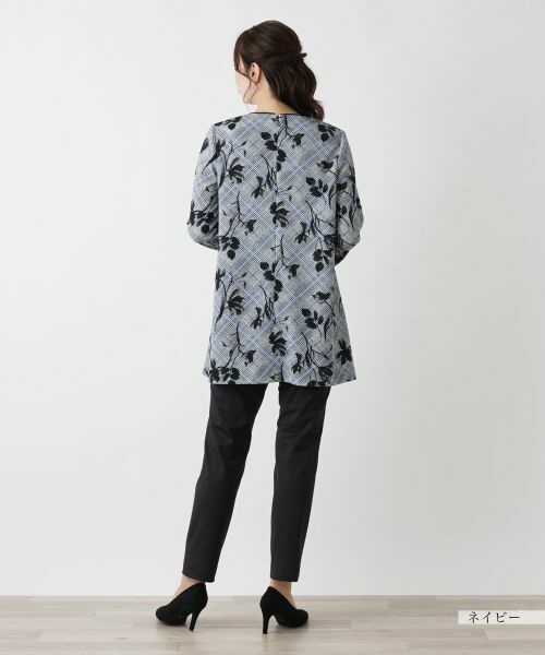 Leilian / レリアン シャツ・ブラウス | 洗えるきれいめチュニックブラウス | 詳細6