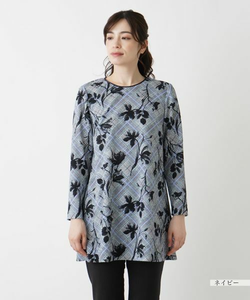 Leilian / レリアン シャツ・ブラウス | 洗えるきれいめチュニックブラウス | 詳細7