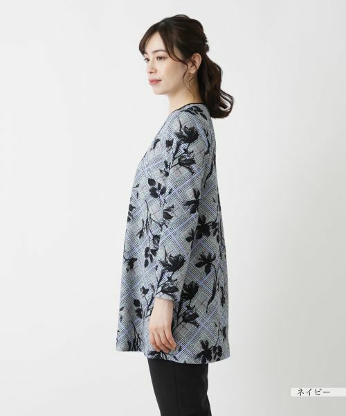 Leilian / レリアン シャツ・ブラウス | 洗えるきれいめチュニックブラウス | 詳細8